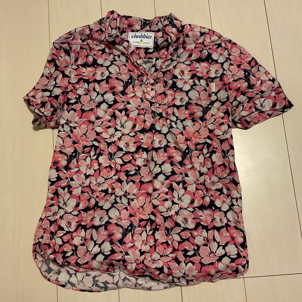 Chubbies Nutter Floral collared shirt